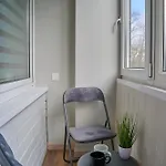 Cozy Visit, Studio4 With Balcony, 24h Self Chek-in, On The First Floor * Kaunas