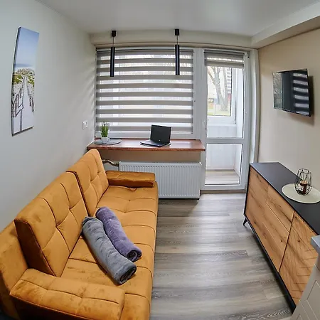 Cozy Visit, Studio4 With Balcony, 24h Self Chek-in, On The First Floor *