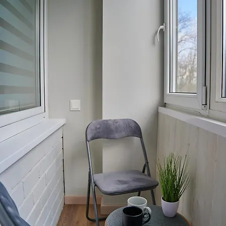 Cozy Visit, Studio4 With Balcony, 24h Self Chek-in, On The First Floor * 카우나스