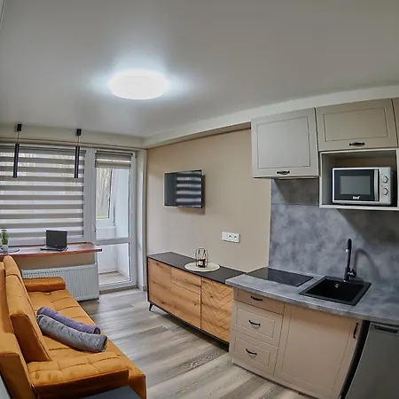 Cozy Visit, Studio4 With Balcony, 24h Self Chek-in, On The First Floor Апартаменты *