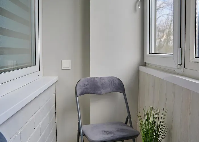 Cozy Visit, Studio4 With Balcony, 24h Self Chek-in, On The First Floor * Kaunas